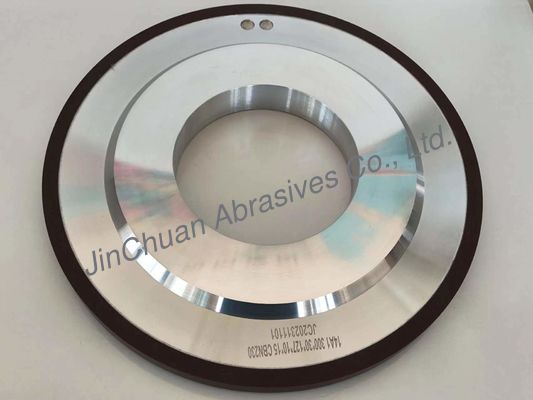 14A1 300 mm roue plate Cbn pour le meulage cylindrique et le polissage roue diamantée