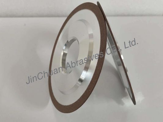 Travaux à sec 14A1 Roue de meulage de liaisons de résine Outils de carbure Roue d'affûtage de diamants