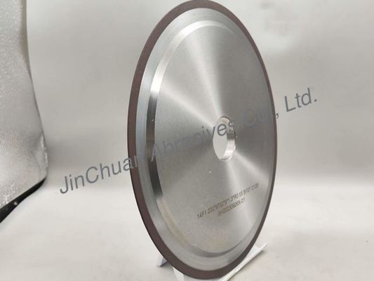 R0.65mm Rein Bond CBN Roue de meulage pour l'affûtage de rouleaux de carbure de tungstène 200mm