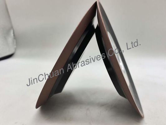 Forme de plaque 12V9 Roue de meulage au diamant Noir Bakelit Type