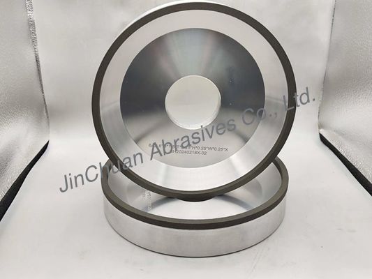 6A2 roue de meulage en résine de corps en aluminium avec un trou de 57 mm CBN 80