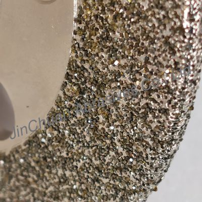 Diamètre 150 mm Roue de meulage CBN électroplatée avec trous réducteurs de poids