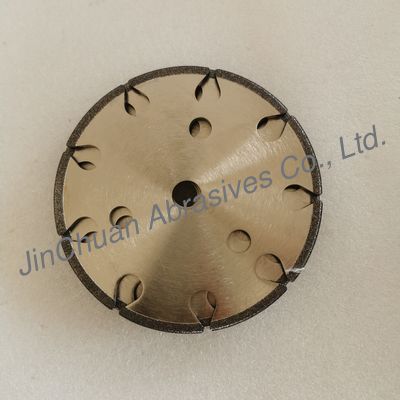 B80/100 145*4,8 * 16 *6 mm Dinasaw CBN Cyclone Broyeurs pour l'affûtage des scies à chaîne