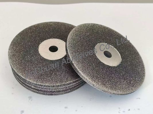CBN roue de meulage avec 25,4 mm CBN Abrasifs couche disque de meulage 76,2 mm Type