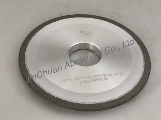 Roue de borazon de type 4BT9 Disque de meulage de diamants 125 mm Résine CBN Roue abrasive
