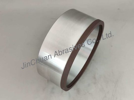 6A2 125 mm Roue de meulage de liaisons de résine personnalisée pour alliages à haute dureté et matériaux non métalliques