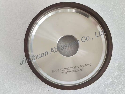 6VV5 Double grille roue de broyeur de diamants Disque de broyage de liaisons de résine D151/D64 roue de diamant