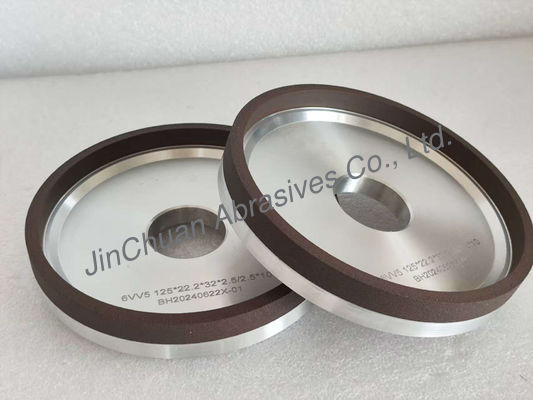 6VV5 Double grille roue de broyeur de diamants Disque de broyage de liaisons de résine D151/D64 roue de diamant