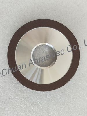 1A1 100*10*31.75*10mm D64 C125 Roue de meulage de diamants à liaison de résine pour l'application de meulage de précision