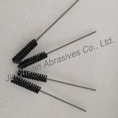 Brosses d'affinage pour le polissage de trous de précision et l'usinage de trous internes installés sur des machines-outils de fraisage CNC