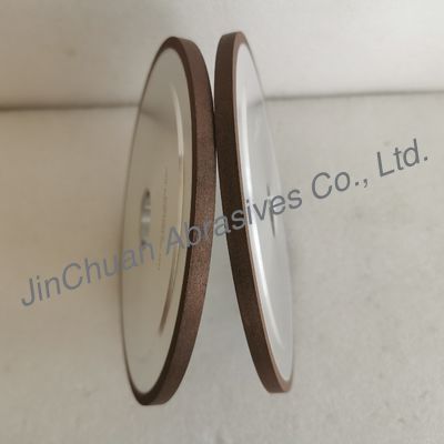 14A1 200 mm D107 roue de meulage de diamants à liaison de résine pour l'affûtage de couteaux droits pour les machines à bois