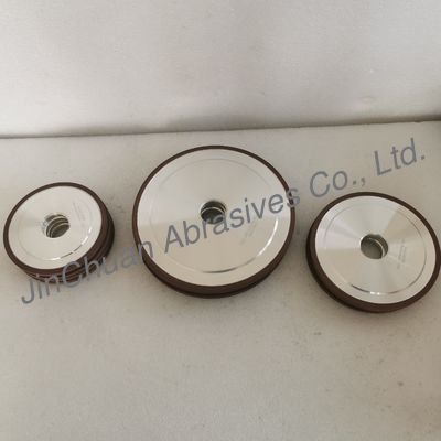 14A1 200 mm D107 roue de meulage de diamants à liaison de résine pour l'affûtage de couteaux droits pour les machines à bois