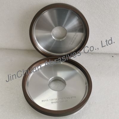 6VV5 Diamètre 125 mm D151/D64 Disque de meulage de diamants à liaison de résine