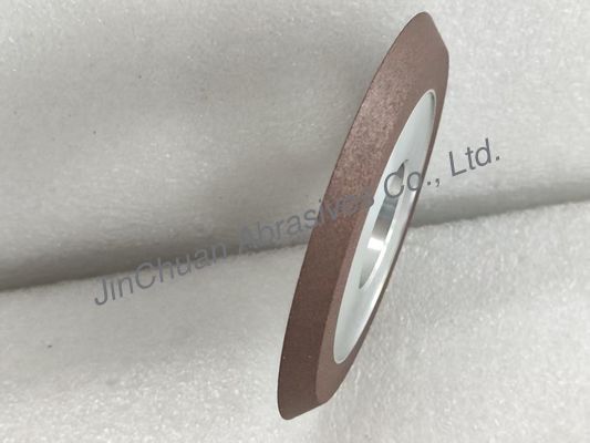 1V1 45 degrés Reinoid roue diamantée 100 mm roue diamantée liée à la résine de travail humide