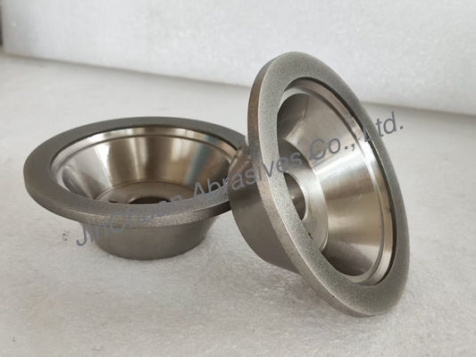 Roue électro-diamantée de 100 mm roue de meulage de diamants électroplatée pour couteaux