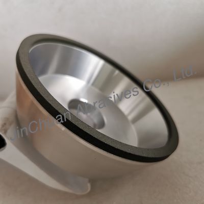 11A2 125*40*32*6*4mm B151 C75 Liens résineux CBN Roue de meulage pour l'usinage à grande vitesse de l'acier et du carbure