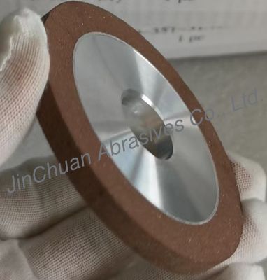 1A1 75*6*32*19.05*10mm D100/120 Roue de meulage de diamants à liaison de résine
