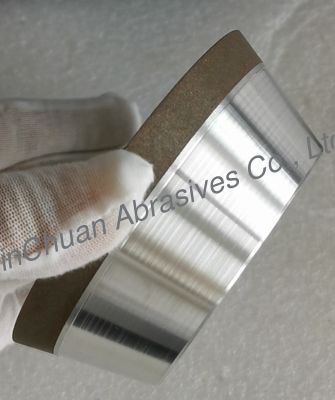 Meule diamantée agglomérée 11V9 100*35*31.75*3*10mm D91 à liant résine