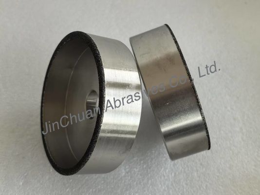 Meule en coupe 6A2 pour lame de scie Stellite, meulage et affûtage, liant galvanique