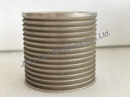 Taille et forme spéciales Couleur ambre Roues Cbn électroplatées pour le meulage et l'affûtage