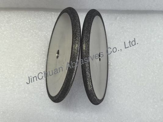 Meules CBN électroplaquées haute performance avec disque de rectification de rayon 125 mm
