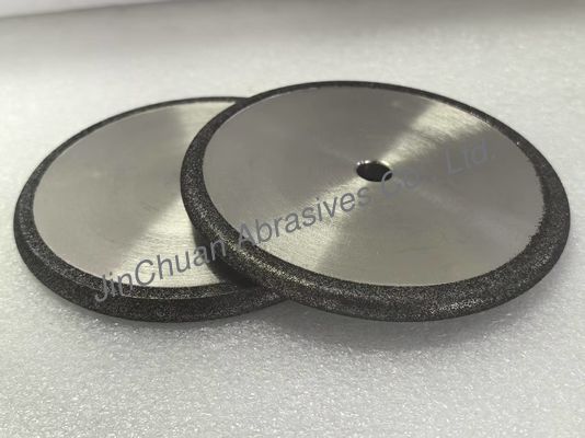 Meules CBN électroplaquées haute performance avec disque de rectification de rayon 125 mm
