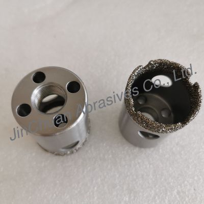 6A2 38*53*M16 mm D30/35 Forages diamantés soudés sous vide pour l'industrie médicale