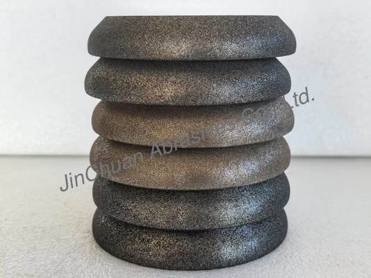 Meules d'affûtage Woodmizer couleur ambre et noir pour l'affûtage des lames de scie à ruban Woodmizer, disques d'affûtage 5 6 8 pouces