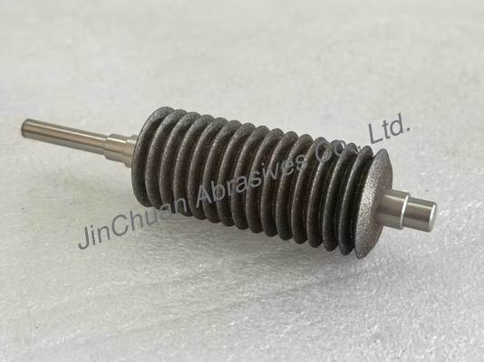 Meule CBN électroplaquée personnalisée non standard 30*122.5*6*3 mm pour l'affûtage des lames de scie multi-outils (BIM, HCS, HSS)