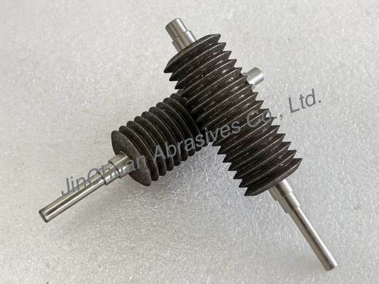 Meule CBN électroplaquée personnalisée non standard 30*122.5*6*3 mm pour l'affûtage des lames de scie multi-outils (BIM, HCS, HSS)