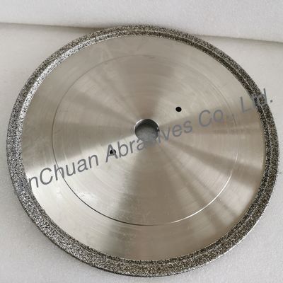 Diamètre 355 mm GritD20/25 Roue de diamant noir électroplaté pour le meulage de la fonte