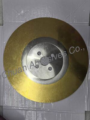 une lame de scie hss à 330 dents utilisée pour couper la bande d'étanchéité, diamètre 285 mm,