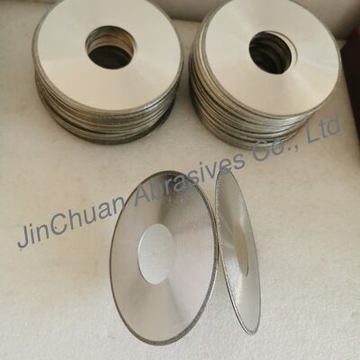 Diamètre 127 mm Épaisseur 1,55 mm Grit D151 Lamelle de scie à diamant électrocutée