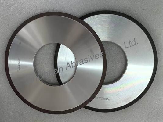 1A1, 3A1, 4A2, roues de meulage de diamants à liaison de résine utilisées pour le carbure de tungstène, sur mesure