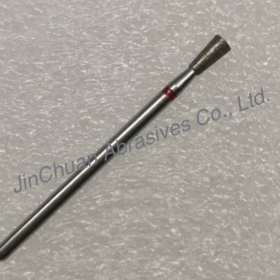 Burs de diamants à basse vitesse électroplatés à deux couches sur mesure pour la dentisterie