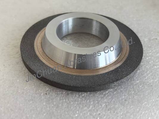 Meule diamantée à liant hybride pour outils en carbure
