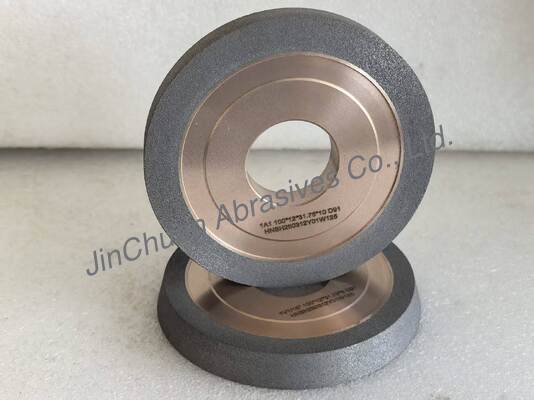 Meule diamantée à liant hybride pour outils en carbure