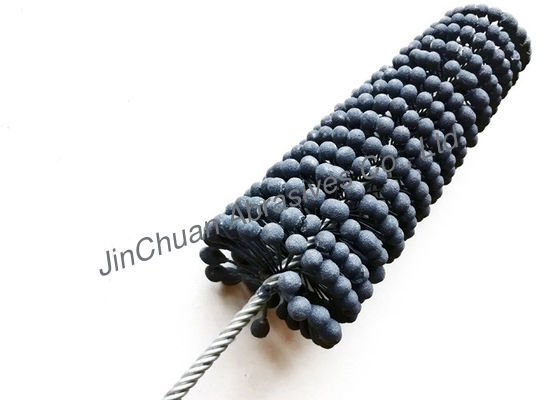 Brosse aiguisante flexible abrasive de diversification pour usiner la surface intérieure de trou