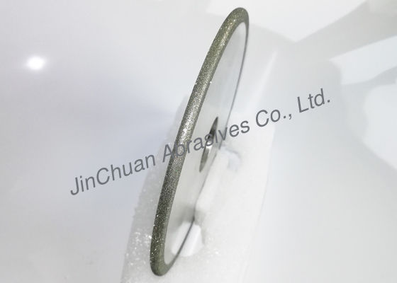 Meules plaquées rondes de diamant pour des protections de frein rainant le tambour de équilibrage de machine