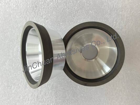 11V9 70 degrés roue de meulage de diamants pour l'affûtage d'outils de carbure de haute précision