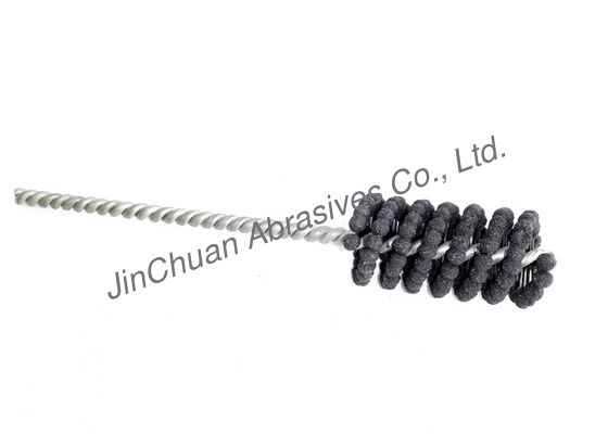 la brosse aiguisante flexible FO de 76 de millimètre abrasifs noirs de couleur polissant et ébavurent