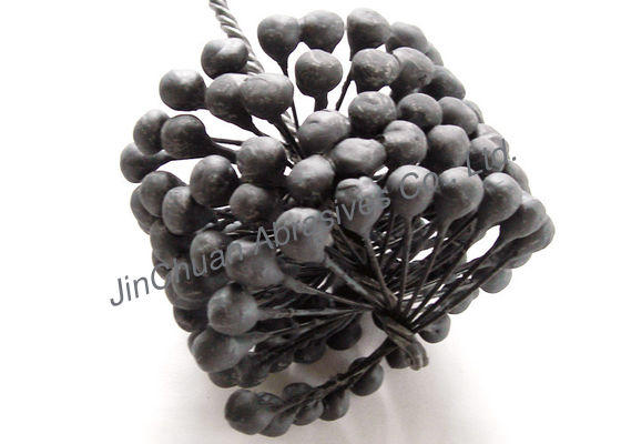 Bavures de élimination de la poussière abrasive 600 aiguisant la pierre à aiguiser de ébavurage industrielle de câble de carbure de silicium de brosse