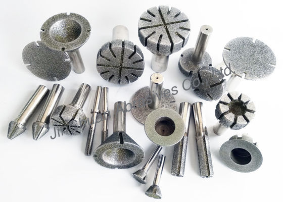 goupilles de meulage de diamant de finissage de surface de longueur du diamètre 50mm de 12mm