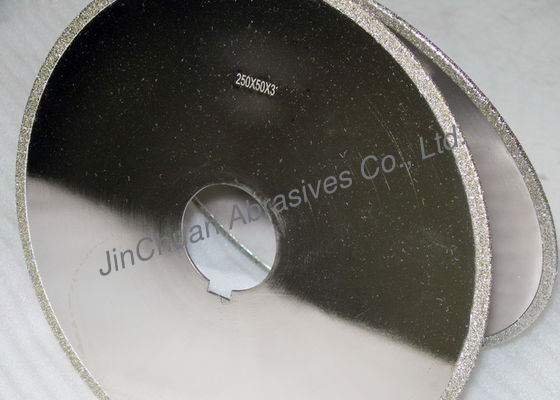 Les abrasifs de haute résistance ont plaqué le diamant de lame de diamant/10 pouces affilant le disque