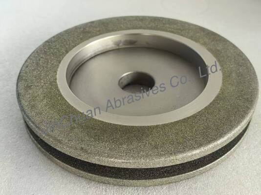 Roue de meulage de diamants électroplatée de forme spéciale utilisée pour le meulage de profilés, grès numéro D120/140