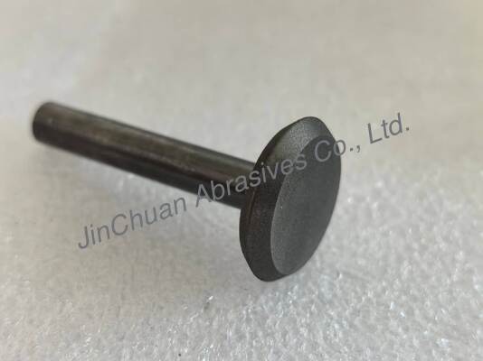 Tête de meulage en diamant électrodéposé CBN, corps en carbure de tungstène, noir 800# 1200# pour meulage de précision