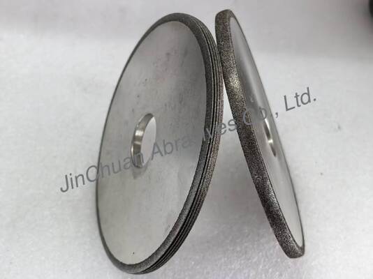 Roue de déchiquetage CBN électroplatée de 150 mm avec gravier B140/170 et forage de 31,75 mm pour le meulage de précision