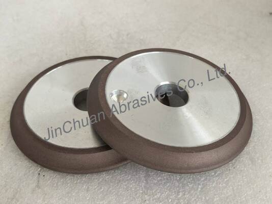 Résine de liaison 1VF1 roue de meulage de diamant avec angle et rayon