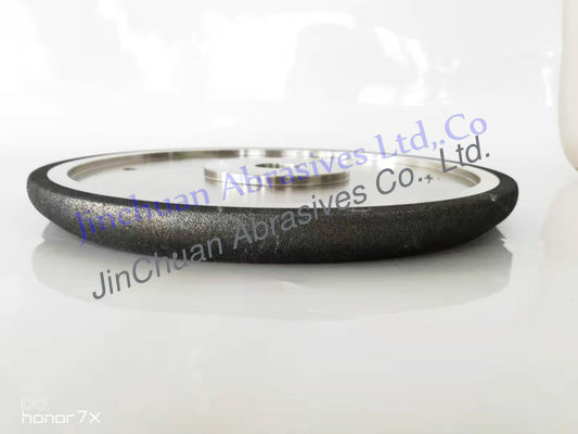 Adapté aux besoins du client 12 pouces a plaqué la BCN que la meule diamant avec le trou deux de repérage pour la bande a vu l'affilage