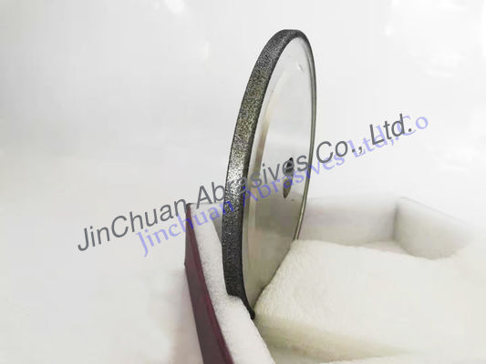 127mm a plaqué la meule diamant de BCN pour la forme adaptée aux besoins du client par morcellement de corps en acier de dent de Turbo